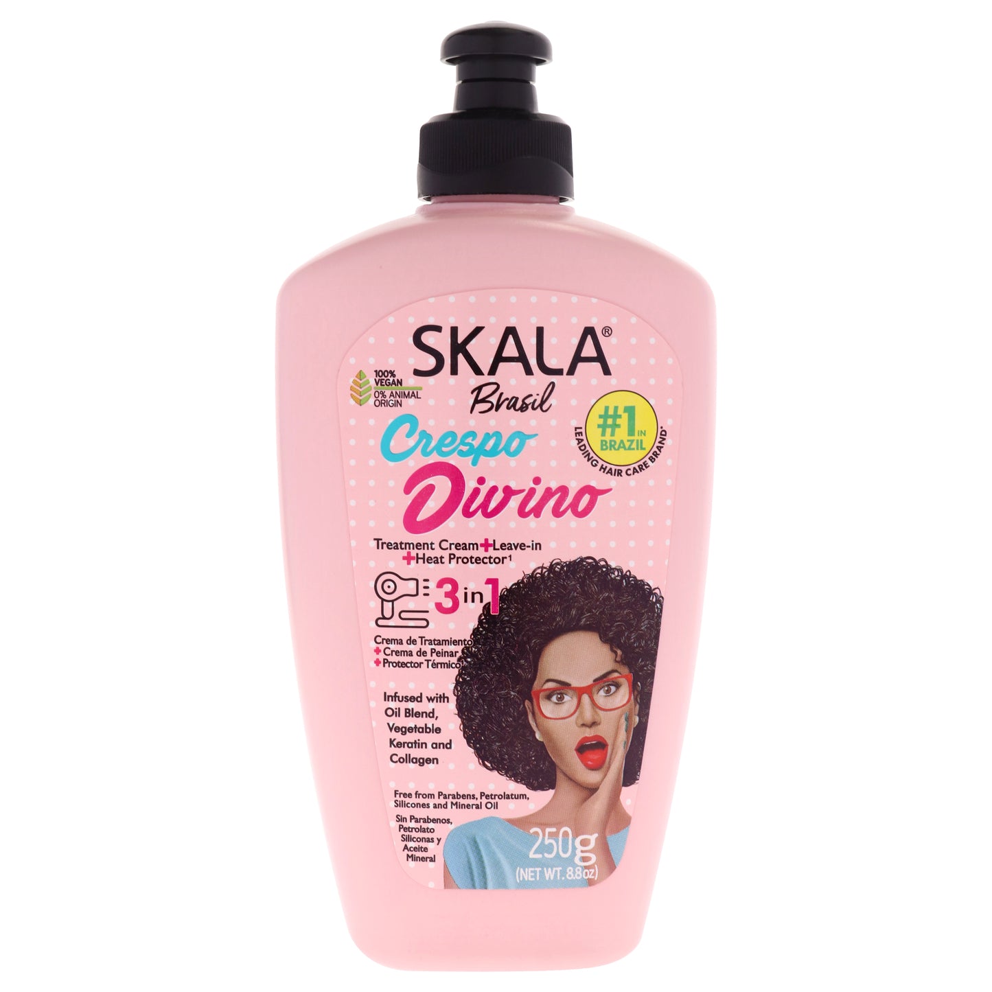 3in1 Divine Curls Leave-In Conditioner by Skala for Women - 8.8 oz Leave-In Conditioner