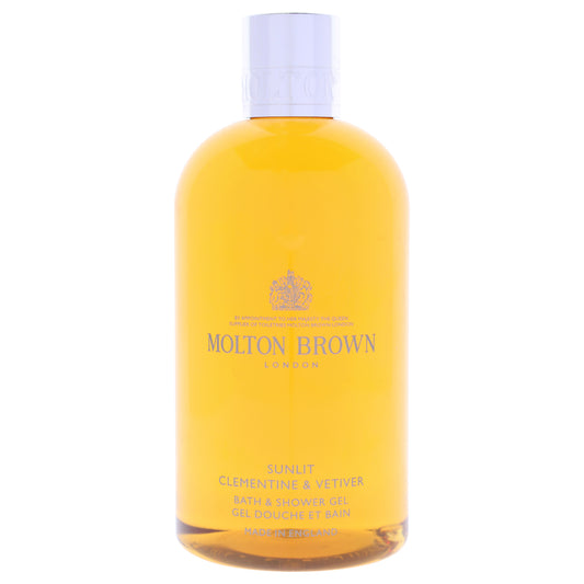 Bath and Shower Gel - Sunlit Clementine and Vetiver by Molton Brown for Unisex - 10 oz Shower Gel