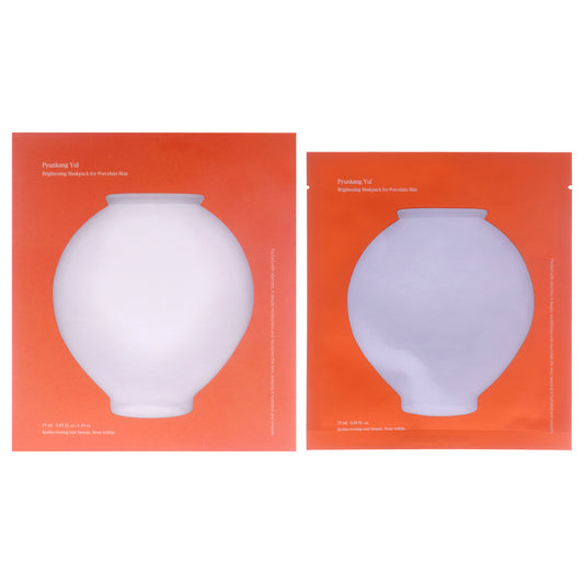 Brightening Maskpack for Porcelain Skin by Pyunkang Yul for Unisex - 10 x 0.85 oz Mask