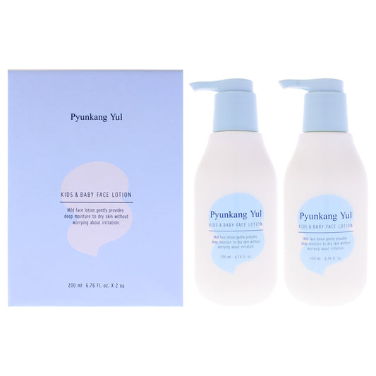 Kids and Baby Face Lotion Sweet Orange by Pyunkang Yul for Unisex - 2 x 6.76 oz Lotion