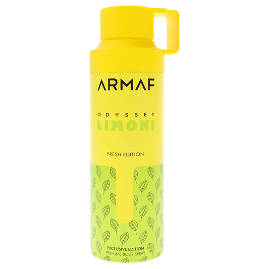 Odyssey - Limoni Fresh Edition by Armaf for Men - 6.8 oz Body Spray