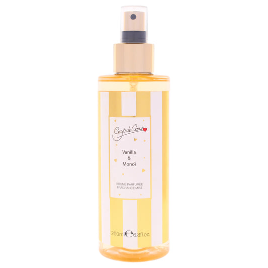 Vanilla and Monoi by Coup De Coeur for Women - 6.8 oz Fragrance Mist