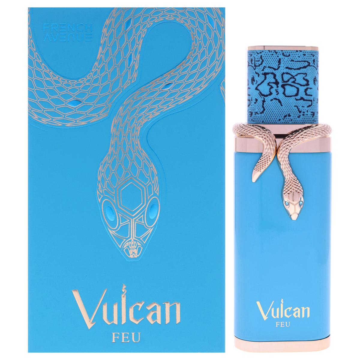 French Avenue - Vulcan Feu by Fragrance World for Unisex - 3.4 oz Extrait De Parfum Spray