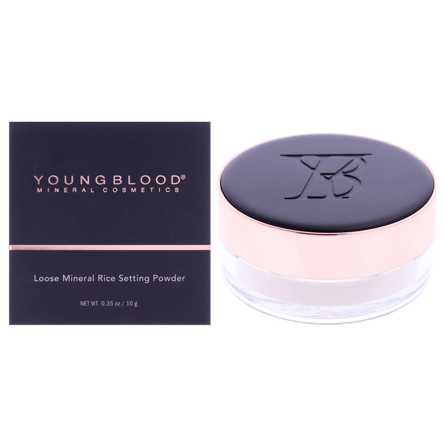 Loose Mineral Rice Powder - Light by Youngblood for Women - 0.35 oz Powder