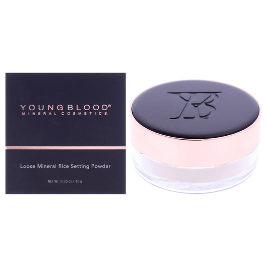 Loose Mineral Rice Powder - Light by Youngblood for Women - 0.35 oz Powder
