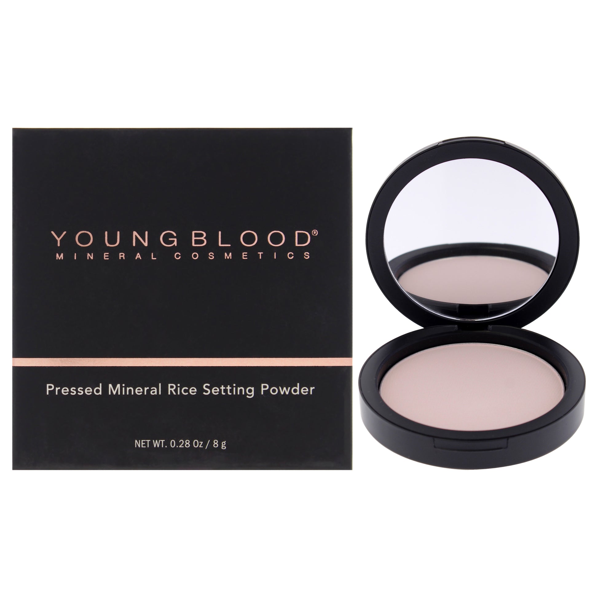 Pressed Mineral Rice Setting Powder - Pink by Youngblood for Women - 0.28 oz Powder