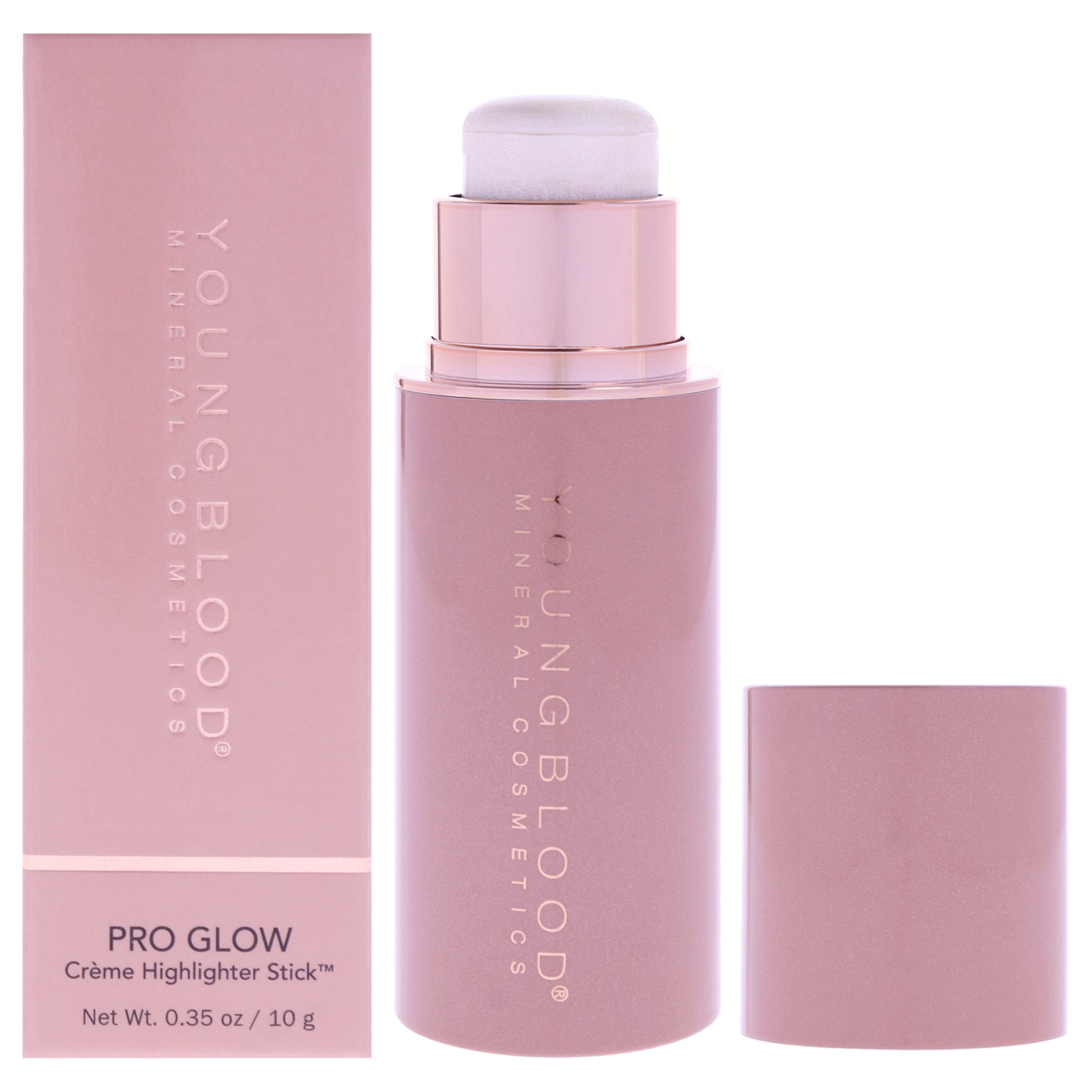 Pro Glow Creme Highlighter Stick - Moonlit by Youngblood for Women - 0.35 oz Highlighter