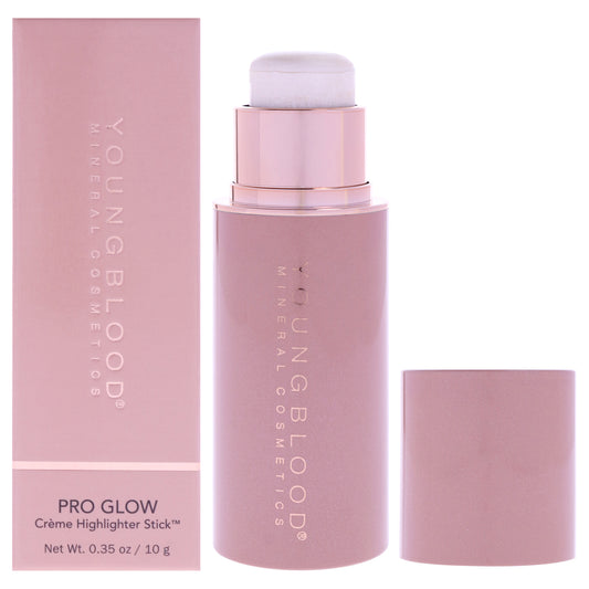 Pro Glow Creme Highlighter Stick - Moonlit by Youngblood for Women - 0.35 oz Highlighter