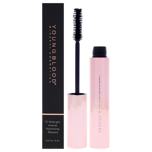 Til Midnight Intense Volumizing Mascara - Infinite Black by Youngblood for Women - 0.3 oz Mascara