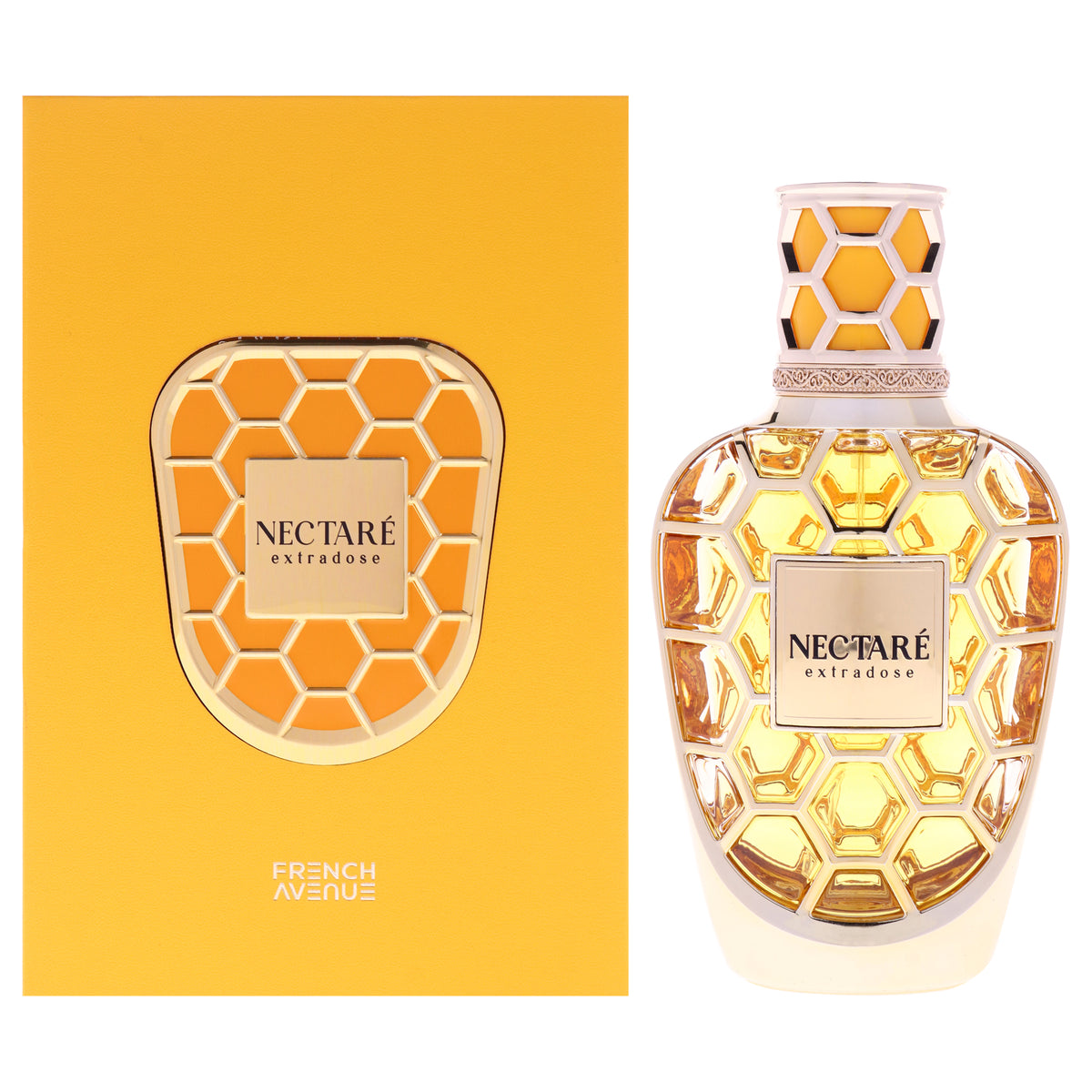 French Avenue - Nectare Extradose by Fragrance World for Unisex - 3.04 oz Extrait De Parfum Spray