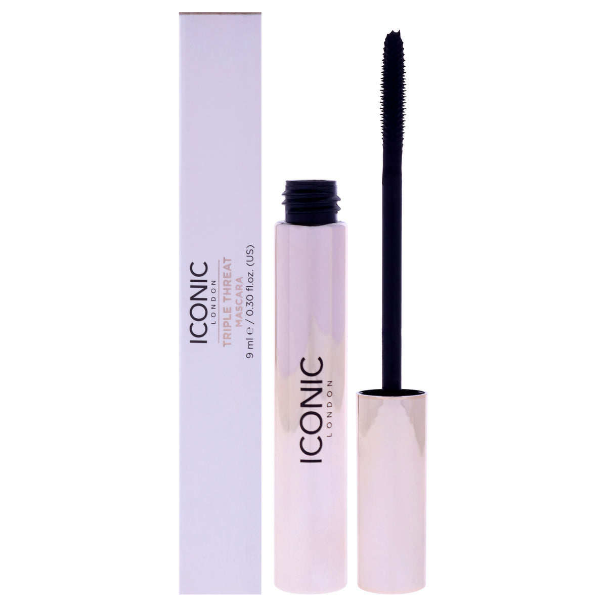 Triple Threat Mascara - Black by Iconic London for Women - 0.30 oz Mascara