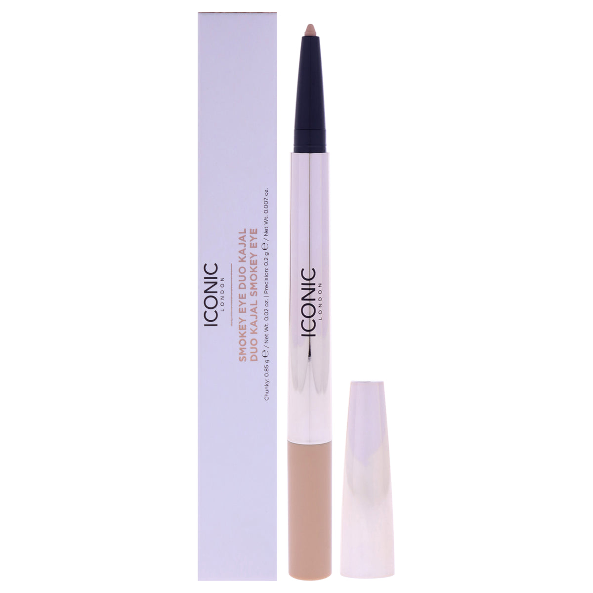 Smokey Eye Duo Kajal Eyeliner - Natural Neutral by Iconic London for Women - 0.027 oz Eyeliner