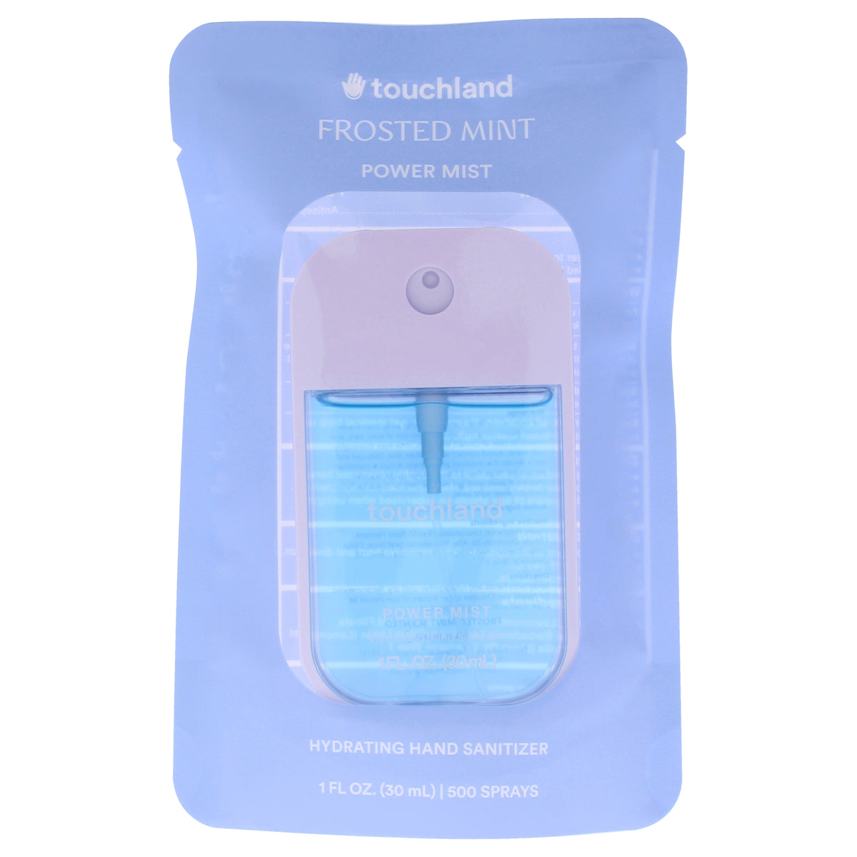 Power Mist Hydrating Hand Sanitizer - Frosted Mint by Touchland for Unisex - 1 oz Hand Sanitizer