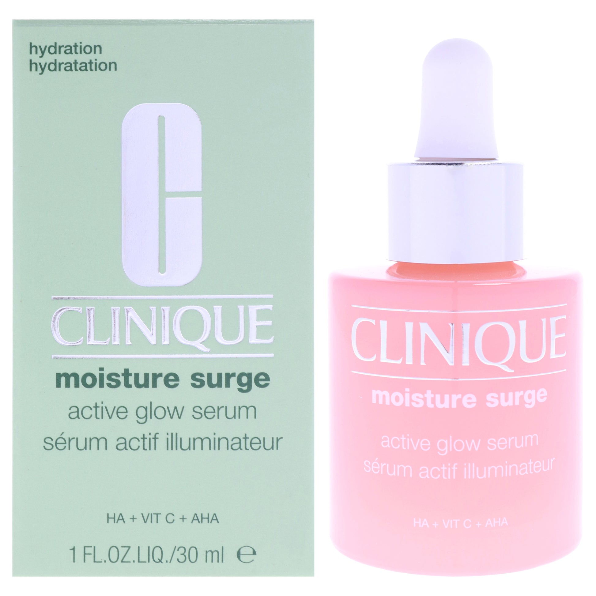 Moisture Surge Active Glow Serum by Clinique for Women - 1 oz Serum