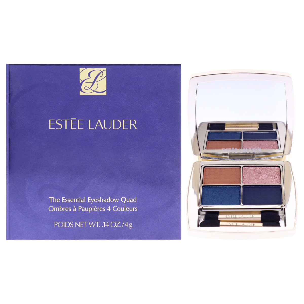 The Essential Eyeshadow Quad - Poolside by Estee Lauder for Women - 0.14 oz Eye Shadow