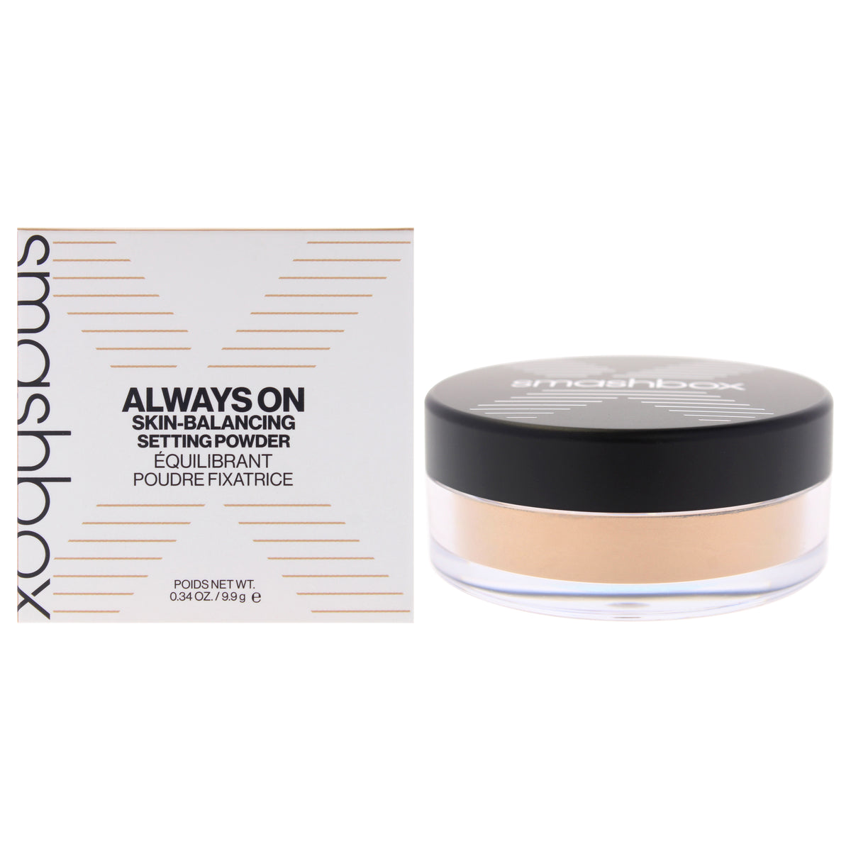 Always On Skin Balancing Setting Powder - Translucent Medium by SmashBox for Women - 0.34 oz Powder