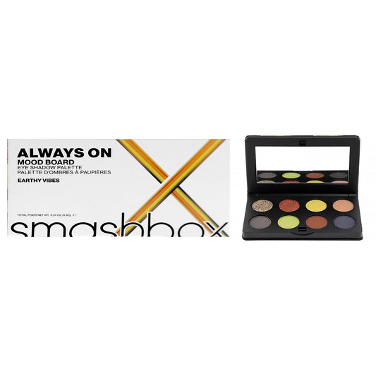 Always On Mood Board Eye Shadow Palette - Earthy Vibes by SmashBox for Women - 0.24 oz Eye Shadow