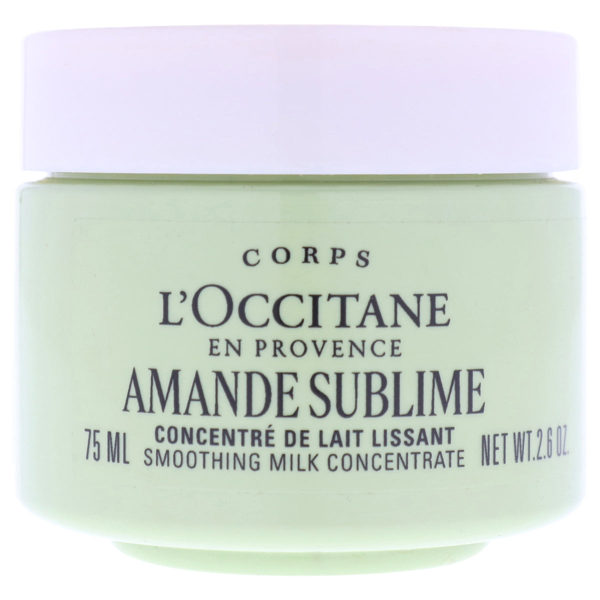 Almond Sublime Smoothing Milk Concentrate by LOccitane for Unisex - 2.6 oz Body Cream