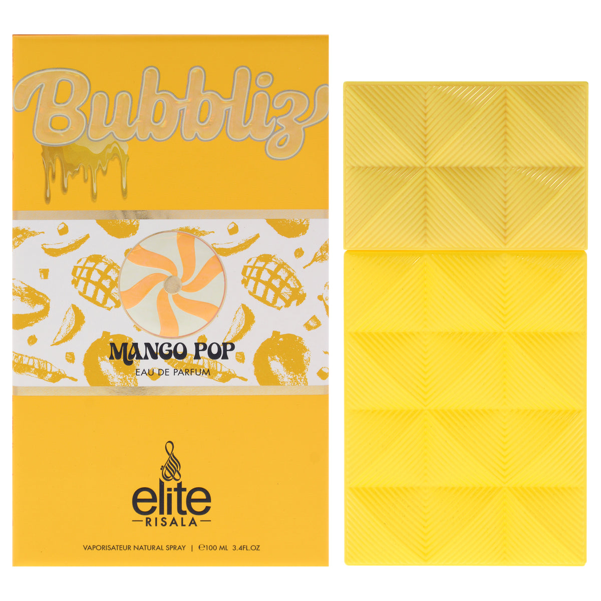 Elite - Bubbliz Mango Pop by Risala for Unisex - 3.4 oz EDP Spray