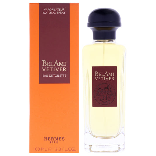 Bel Ami Vetiver by Hermes for Men - 3.3 oz EDT Spray