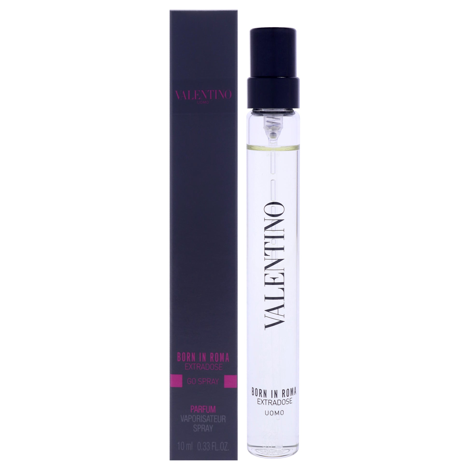 Uomo Born In Roma Extradose by Valentino for Men - 0.33 oz Parfum Spray