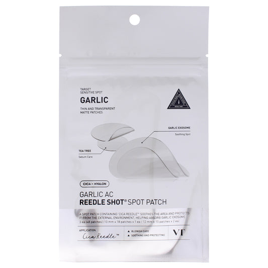 Garlic Ac Reedle Shot Spot Patch by Vt Cosmetics for Women - 48 Count Patches