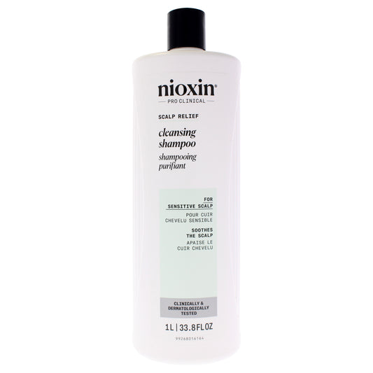 Scalp Relief Cleansing Shampoo by Nioxin for Unisex - 33.8 Shampoo