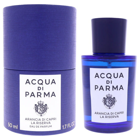 Blu Mediterraneo - Arancia Di Capri La Riserva by Acqua Di Parma for Unisex - 1.7 oz EDP Spray