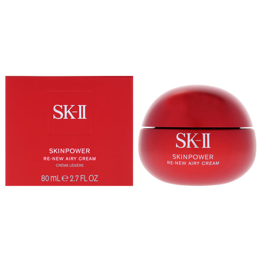 Skinpower Re-New Airy Cream by SK-II for Unisex - 2.7 oz Cream