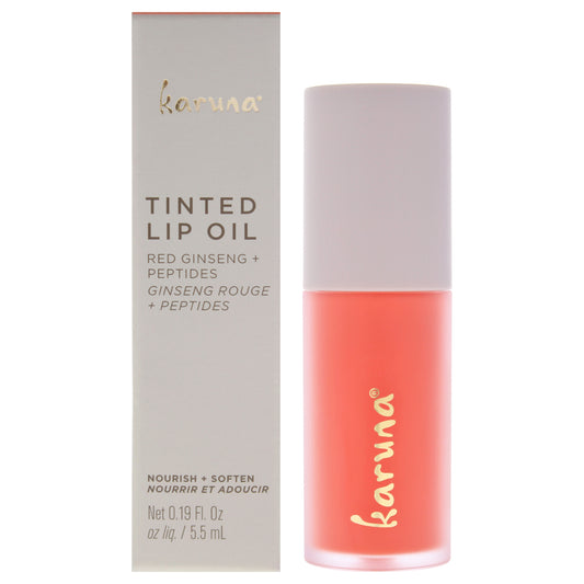 Tinted Lip Oil - Pause by Karuna for Women - 0.19 oz Lip Oil