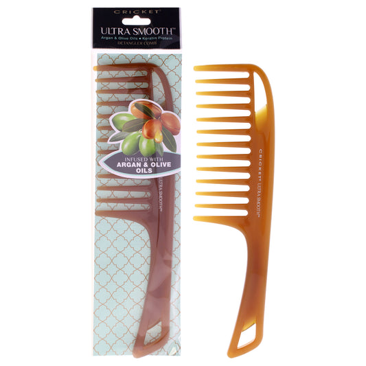 Ultra Smooth Argan and Olive Oils Detangler Comb by Cricket for Unisex - 1 Pc Comb