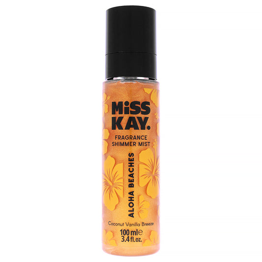 Fragrance Shimmer Mist - Aloha Beaches by Miss Kay for Women - 3.4 oz Mist