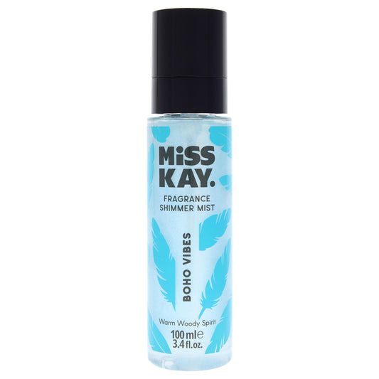 Fragrance Shimmer Mist - Boho Vibes by Miss Kay for Women - 3.4 oz Mist