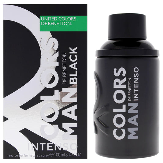 Colors De Benetton - Black Intenso by United Colors Of Benetton for Men - 3.4 oz EDP Spray