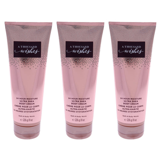 A Thousand Wishes Ultra Shea Body Cream - Pack of 3 8 oz Body Cream