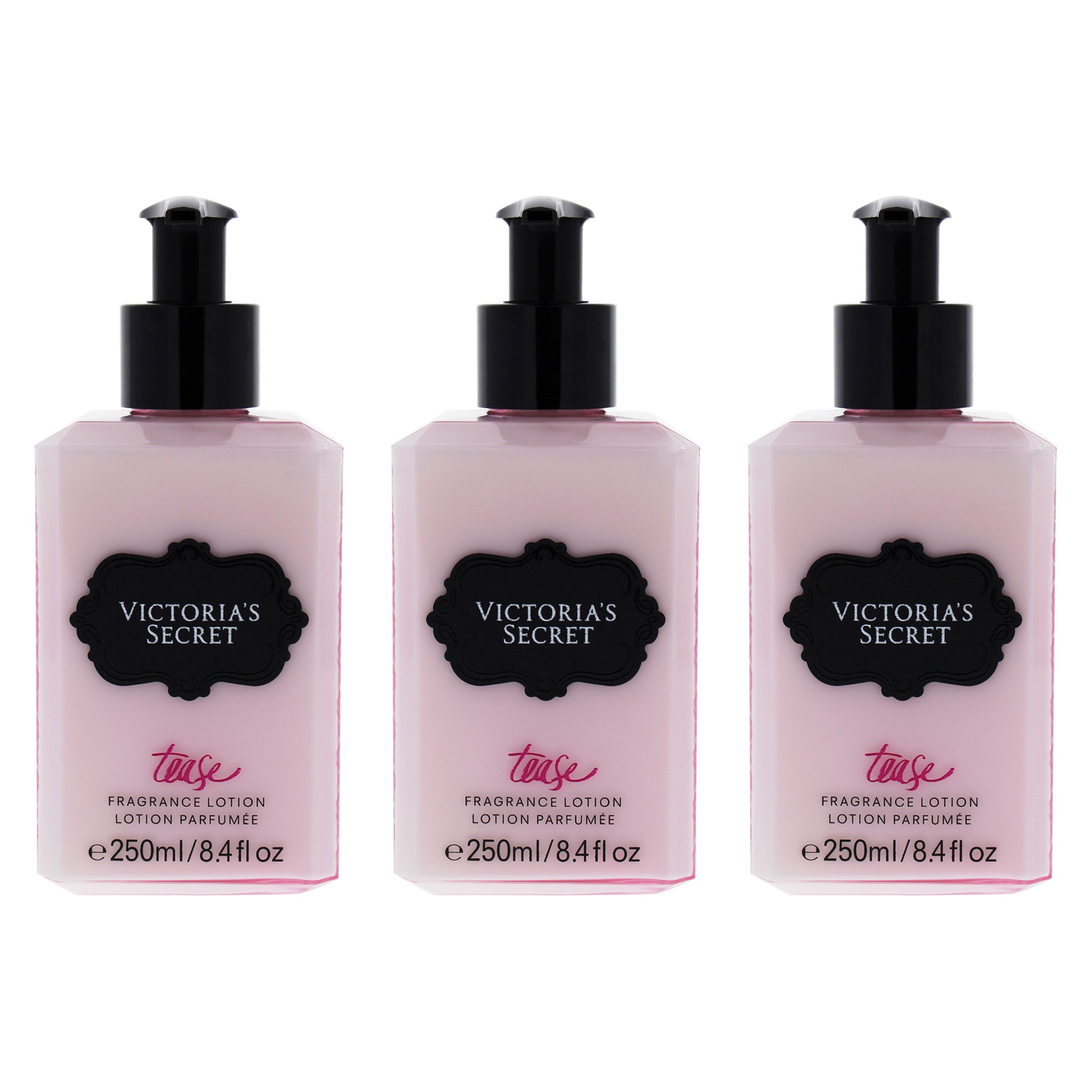 Tease by Victorias Secret for Women - 8.4 oz Body Lotion - Pack of 3