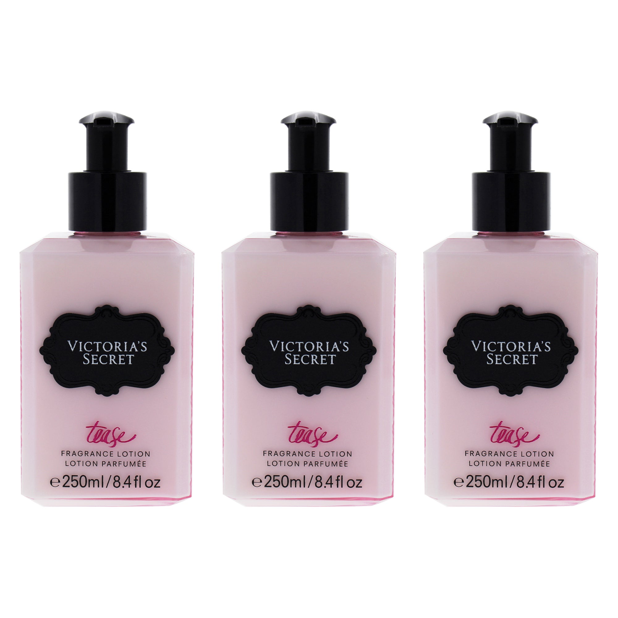 Tease by Victorias Secret for Women - 8.4 oz Body Lotion - Pack of 3