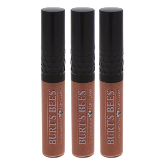 Burts Bees Lip Gloss - 203 Autumn Haze by Burts Bees for Women - 0.2 oz Lip Gloss - Pack of 3