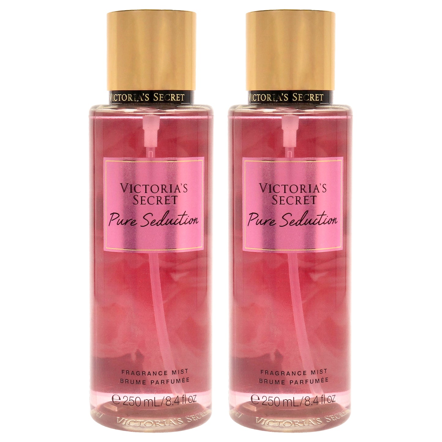 Pure Seduction by Victorias Secret for Women - 8.4 oz Fragrance Mist - Pack of 2