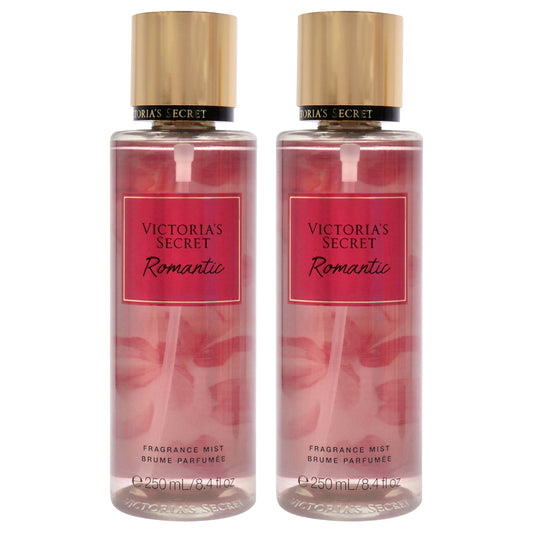 Romantic Fragrance Mist by Victorias Secret for Women - 8.4 oz Fragrance Mist - Pack of 2