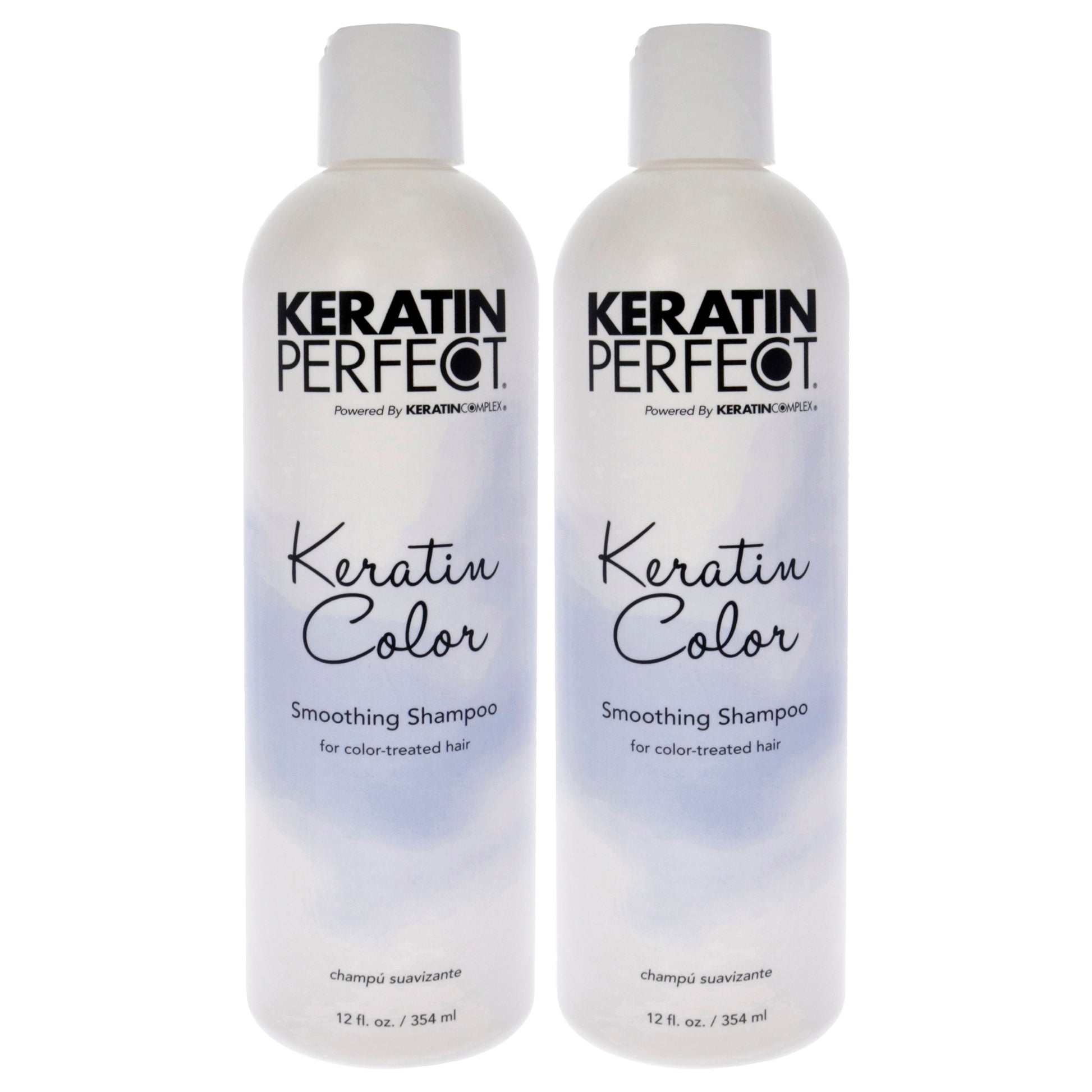 Keratin Color Shampoo by Keratin Perfect for Unisex - 12 oz Shampoo - Pack of 2