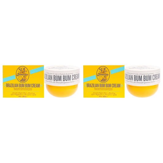 Brazilian Bum Bum Cream - Pack of 2 8.1 oz Body Lotion