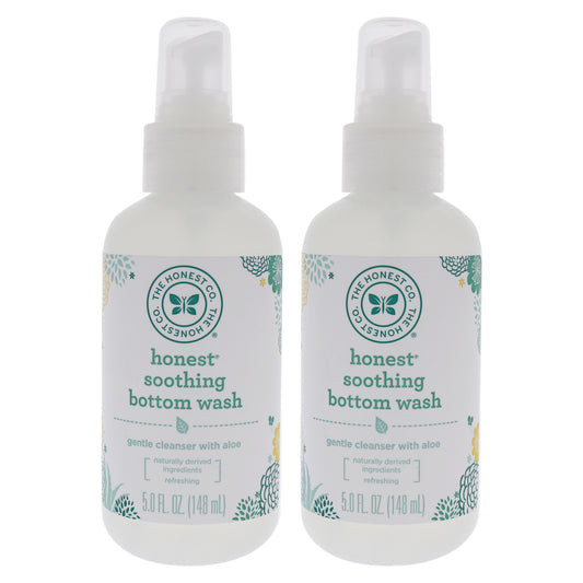 Soothing Bottom Wash by Honest for Kids - 5 oz Cleanser - Pack of 2