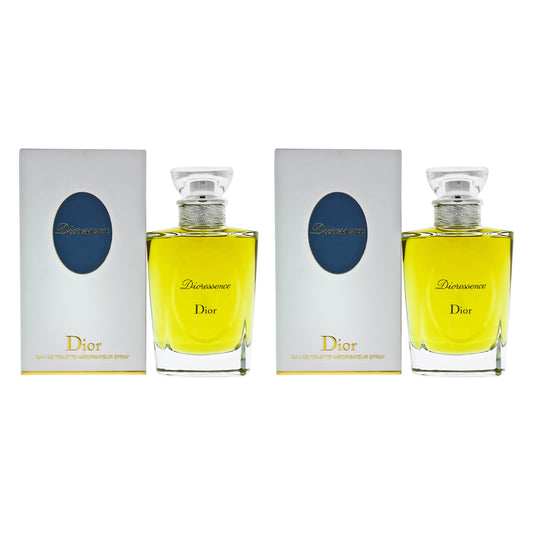 Dioressence - Pack of 2 3.4 oz EDT Spray