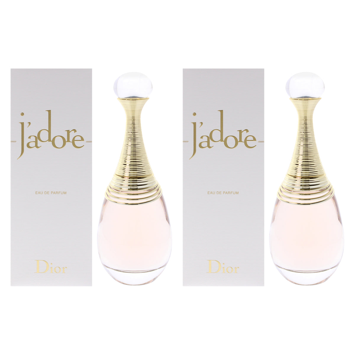 Jadore by Christian Dior for Women - 3.4 oz EDP Spray - Pack of 2