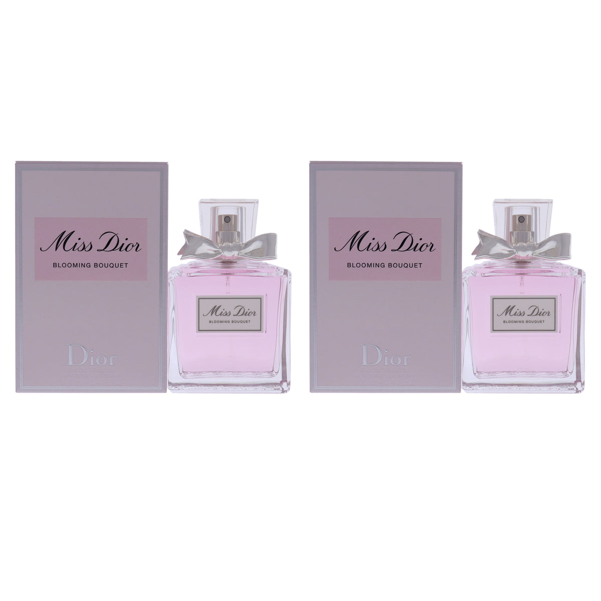 Miss Dior Blooming Bouquet by Christian Dior for Women - 3.4 oz EDT Spray - Pack of 2