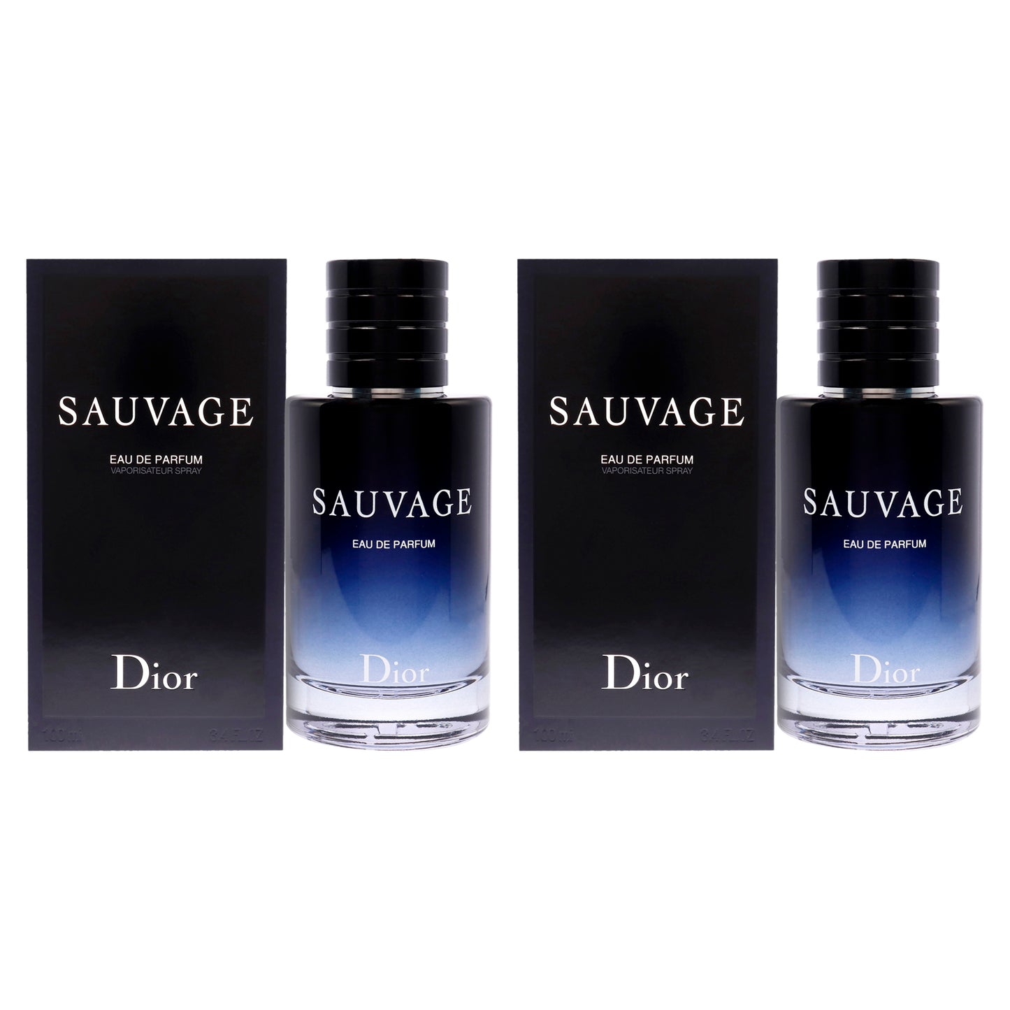 Sauvage - Pack of 2 3.4 oz EDP Spray