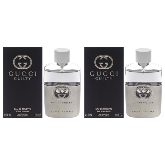 Gucci Guilty - Pack of 2 1.6 oz EDT Spray