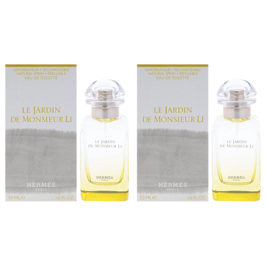 Le Jardin de Monsieur Li by Hermes for Women - 1.6 oz EDT Spray - Pack of 2