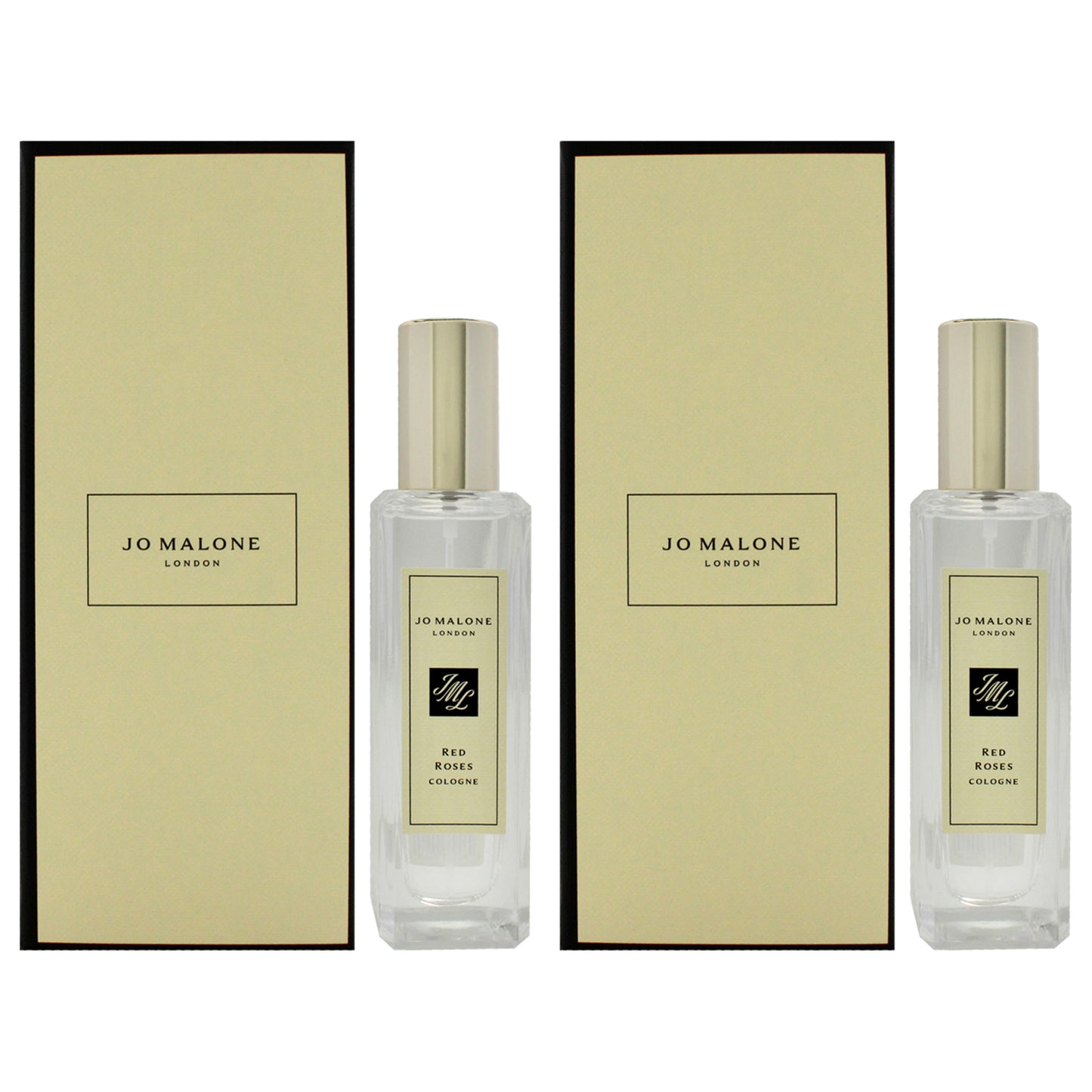 Red Roses by Jo Malone for Women - 1 oz Cologne Spray - Pack of 2